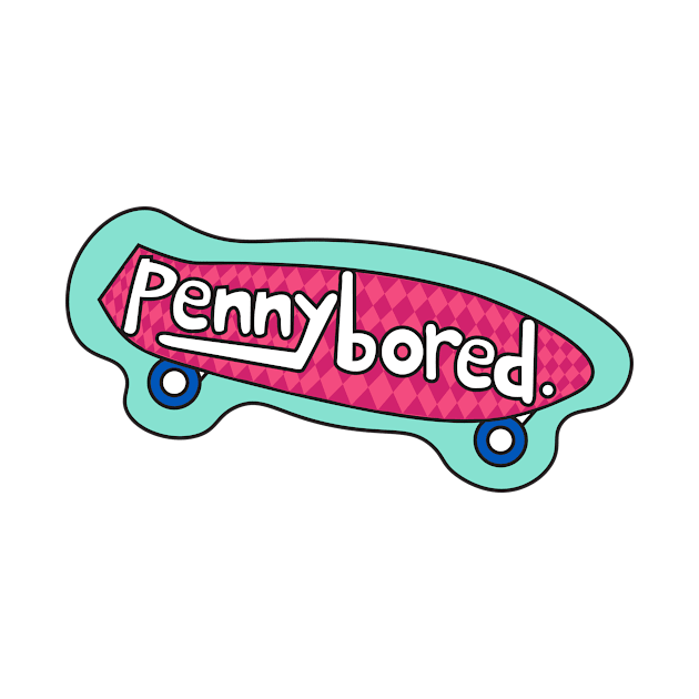 pennybored. logo 1 by rynomorto