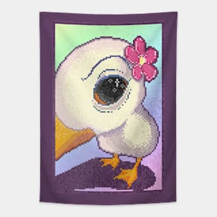 Suspicious duck Tapestry