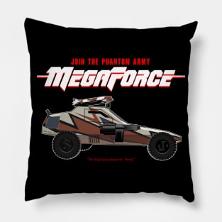 Megaforce buggy   (dark tees) Pillow