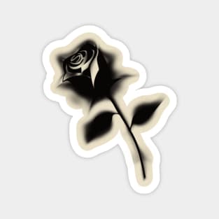 black rose Magnet