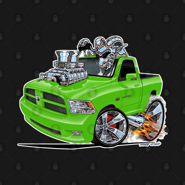 Dodge Ram Sublime Truck by vincecrain