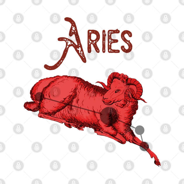 Aries ))(( Astrological Sign Zodiac Constellation Design by darklordpug