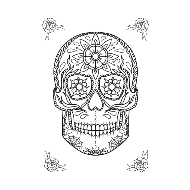 HomeSchoolTattoo SugarSkull by HomeSchoolTattoo