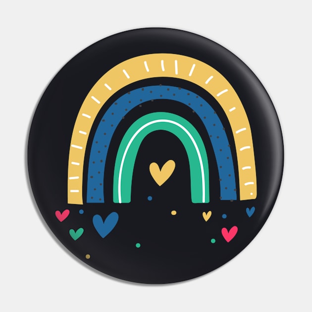 Kids Rainbows Pin by Mommag9521