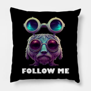 Techno T-Shirt - Follow Me Organism - Catsondrugs.com - Techno, rave, edm, festival, techno, trippy, music, 90s rave, psychedelic, party, trance, rave music, rave krispies, rave flyer T-Shirt T-Shirt T-Shirt Pillow