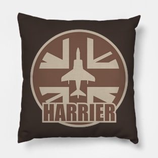 RAF Harrier (Union Jack) - Small logo Pillow