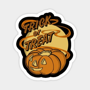 Vintage Trick or Treat Magnet