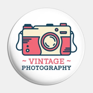 Vintage Photography Pin