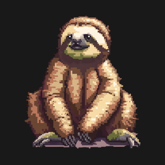 16-Bit Sloth by Animal Sphere