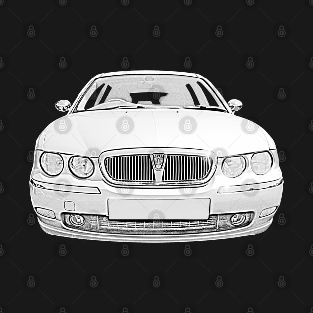 Rover 75 classic car by soitwouldseem