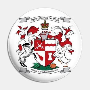 Willy Nilly Coat of Arms Pin