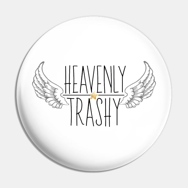 Heavenly Trashy Mood Sticker Pin by HeavenlyTrashy