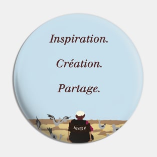 Inspiration, creation, partage Pin