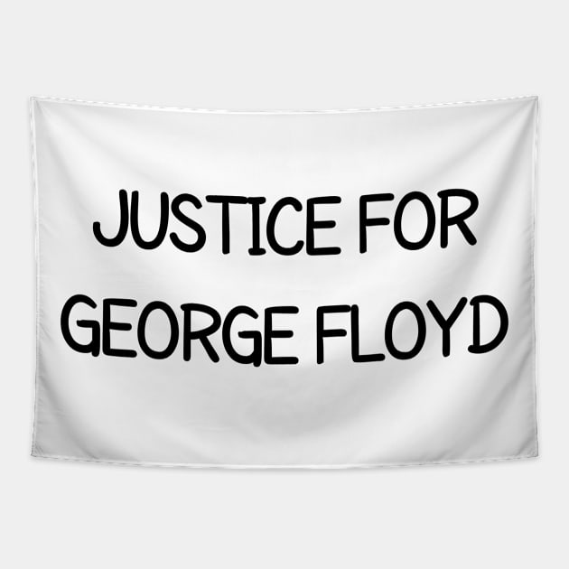 Justice For George Floyd Tapestry by CreativeLimes