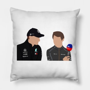 George Russell and Lando Norris Pillow