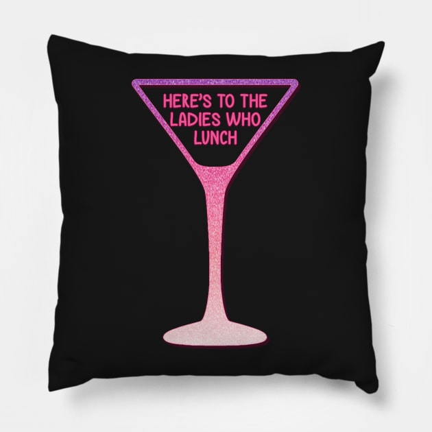 Company - The Ladies Who Lunch Pillow by baranskini