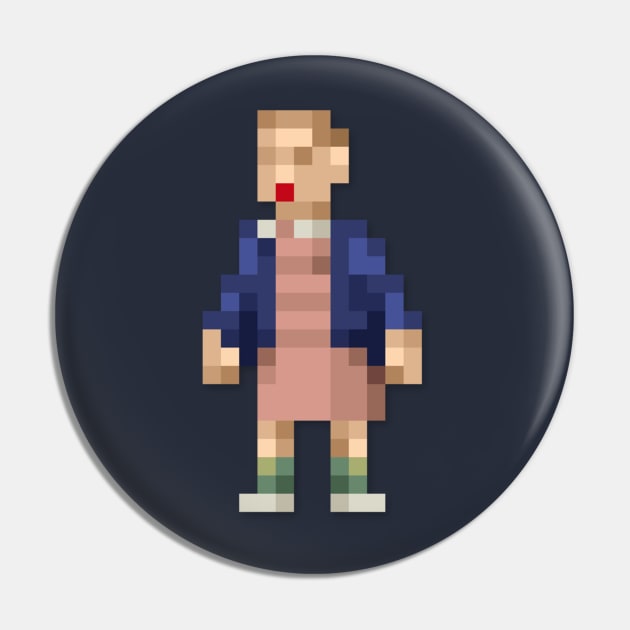 Eleven low-res pixelart Pin by JinnPixel