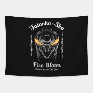 Tatanka Ska Fire Water Tapestry