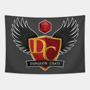 Dungeon Crate Logo Tapestry