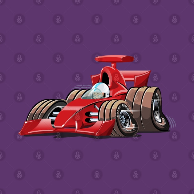 Cartoon sportcar by Mechanik