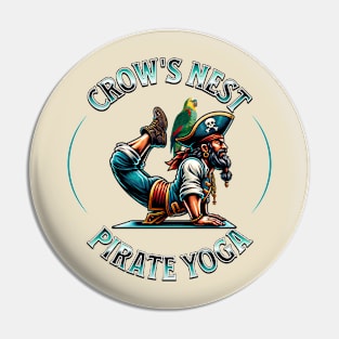 Crow's Nest Pirate Yoga Pin