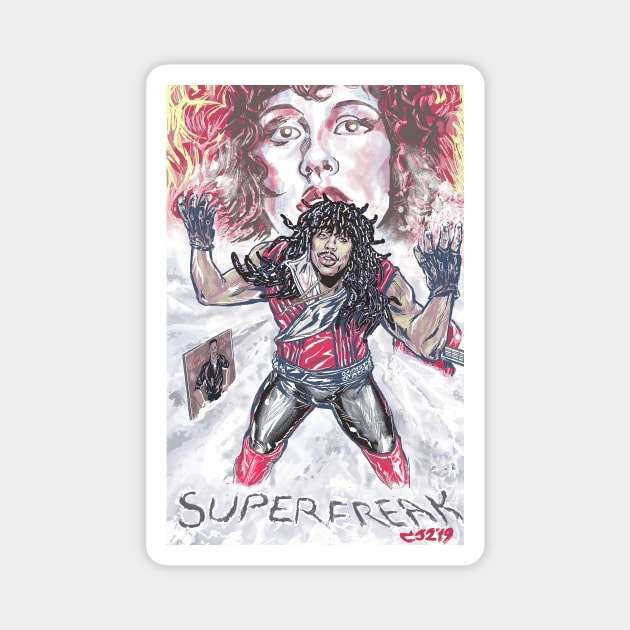 Superfreak Magnet by craigjohnsonii