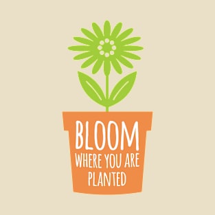 Bloom Where You Are Planted T-Shirt