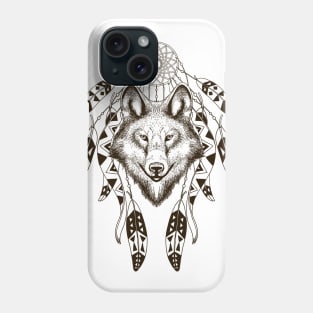 Dreamcatcher Wolf Phone Case