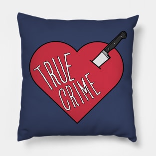 True crime heart Pillow