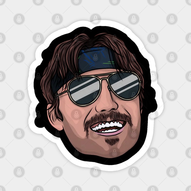 Gardner Minshew Magnet by Ink Lines