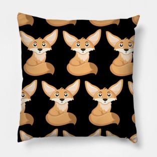 Multi Pattern Fennec Fox Cute Adorable Animal Wild Foxes Pillow