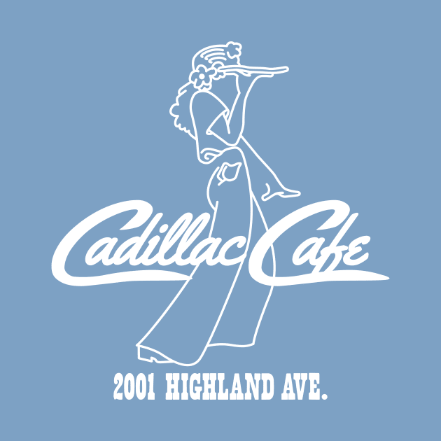 Cadillac Cafe Waitress by Wright Art