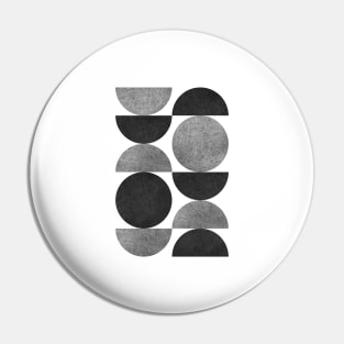 Black and White Retro Scandinavian Pin