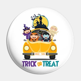 Halloween Drive-Thru Pin