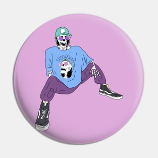 Skully mixtape Pin