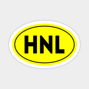 HNL Airport Code Daniel K. Inouye International Airport Honolulu USA Magnet