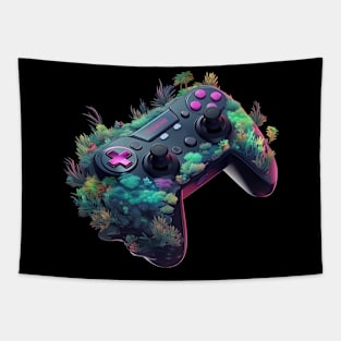 Gamepad Garden Tapestry