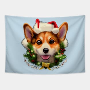 Merry Corgmas! Tapestry