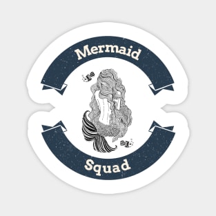 Mermaid squad Magnet