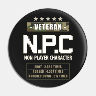 Veteran NPC Design Pin