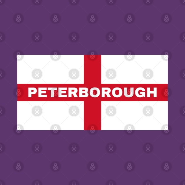 Peterborough City in English Flag by aybe7elf