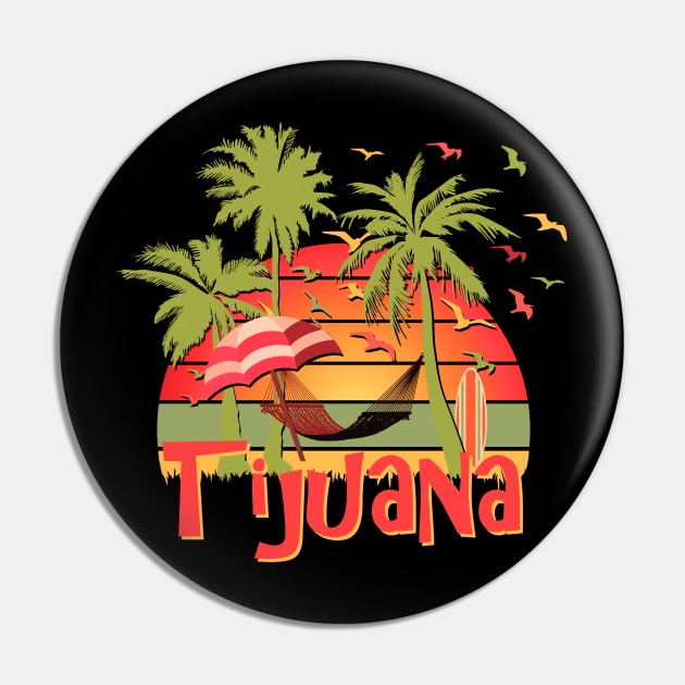 Tijuana Pin by Nerd_art