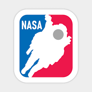 NASA NBA-Style Logo Magnet