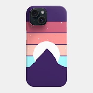 Rainbow Night In The Mountains Phone Case