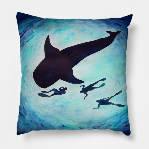 whale shark pillow