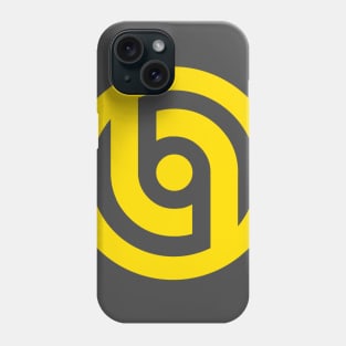 Yellow Circle Logo Phone Case