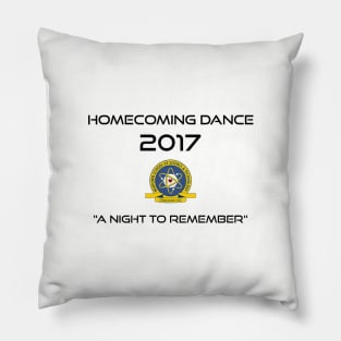 Homecoming Dance 2017 Pillow