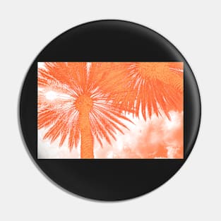 Palm Tree Abstract Pin