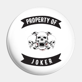 Joker Property Patch Pin