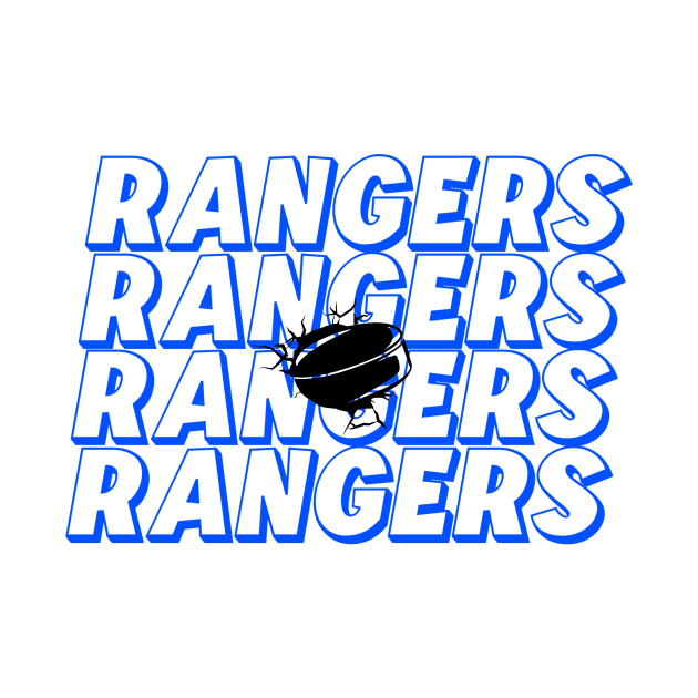 Rangers hockey team by Cahya. Id